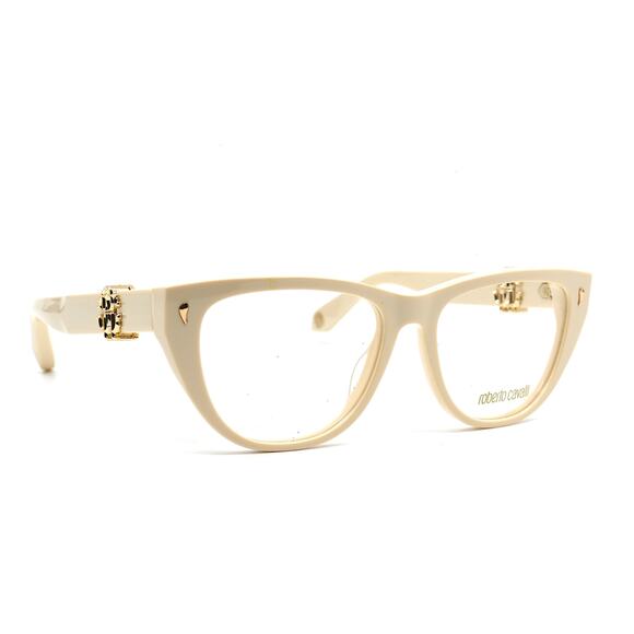 NEW ROBERTO CAVALLI VRC045 09X7 IVORY WOMEN'S EYEGLASSES FRAME - Picture 3 of 10